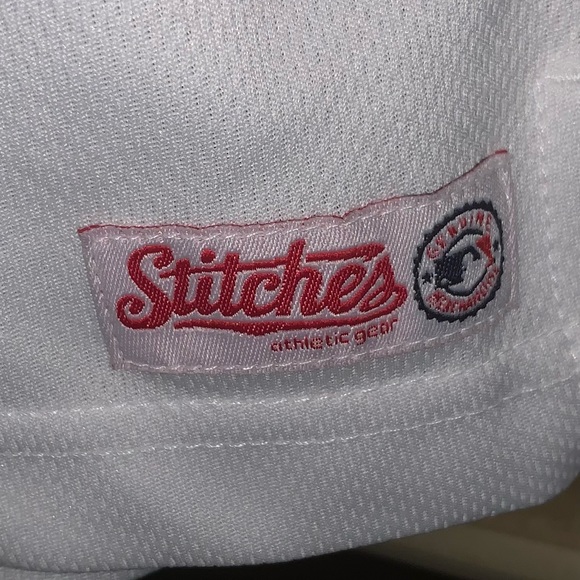 Phillies stitches button collar shirt graphic embroidery MLB - Picture 5 of 6